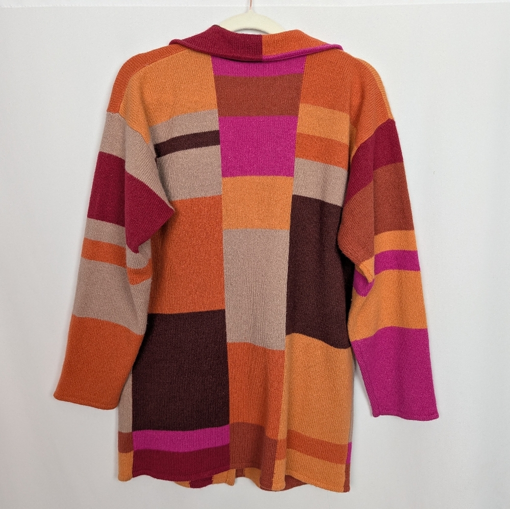 Vintage Together! Patchwork Sweater - image 2